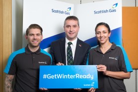 Mr MacNeil attending a reception at the House of Commons hosted by Scottish Gas to launch the #GetWinterReady campaign